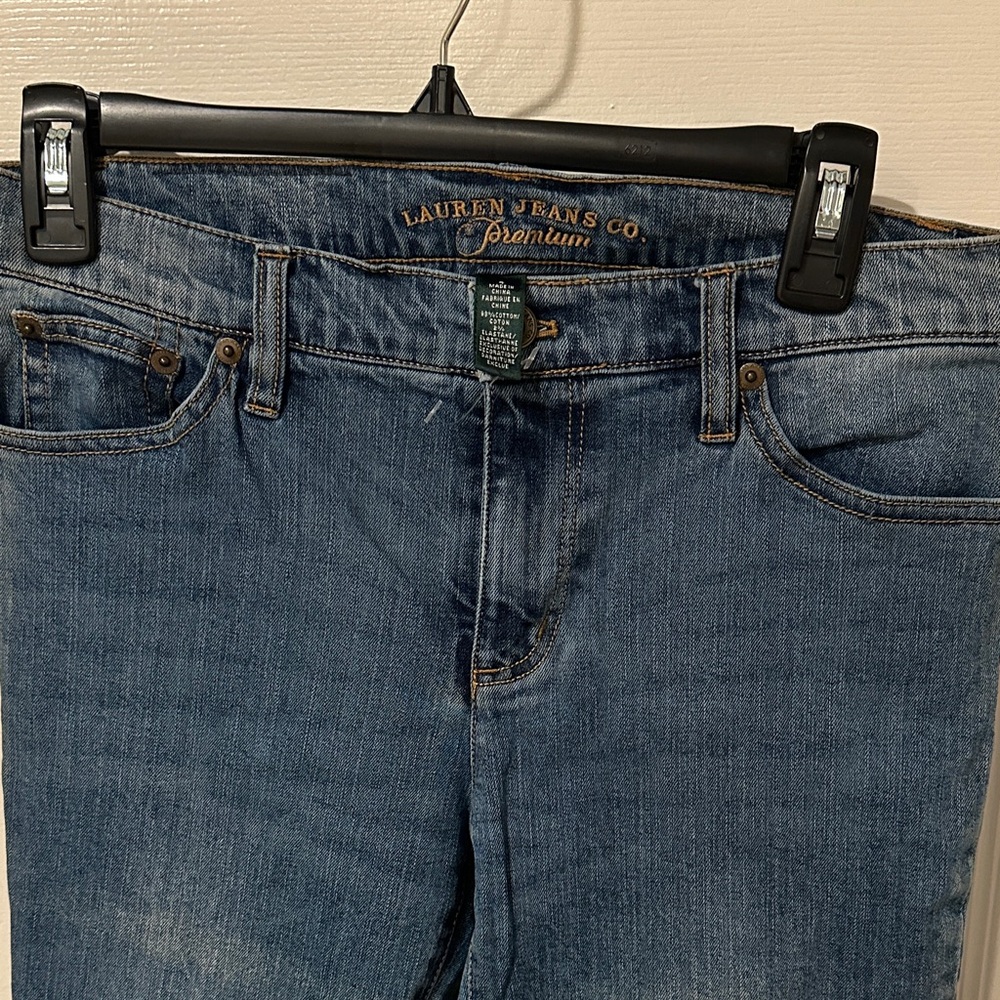 Lauren Ralph Lauren Blue Straight Leg Women's Jeans